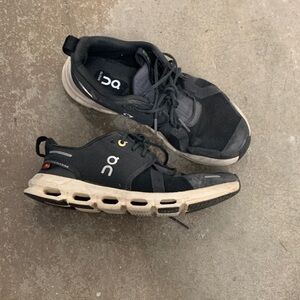 On Running on cloud sneakers